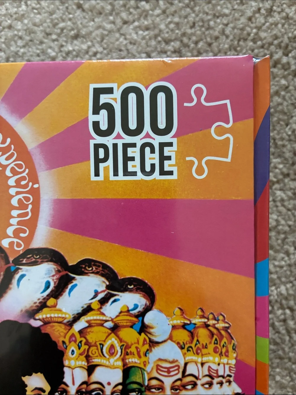 Jimi Hendrix Experience “Axis: Bold As Love” 500 Piece Album Collection Puzzle